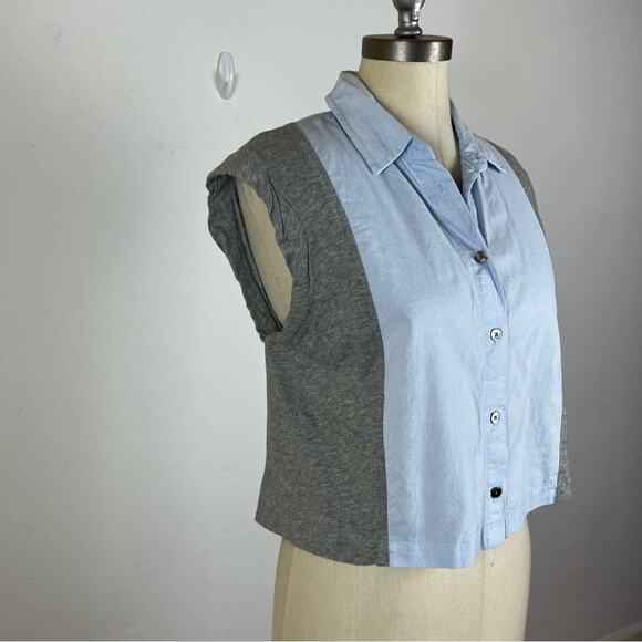 T Alexander Wang Chambray Button Down Shirt - Picture 2 of 7